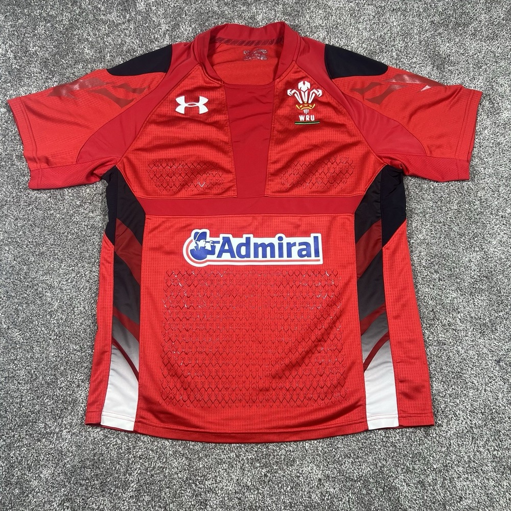 Authentic Wales/Welsh National Rugby Union Jersey-Under Armour-2014-Medium